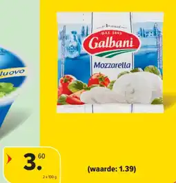 Carrefour Galbani Mozzarella aanbieding