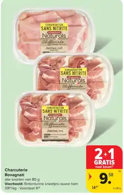 Carrefour Charcuterie Rovagnati aanbieding