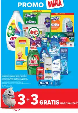 Carrefour 3 + 3 gratis naar keuze aanbieding