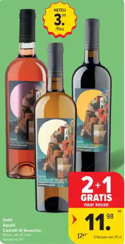 Carrefour Italië Apulie Castelli di Severino aanbieding