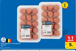 Carrefour Verse balletjes van varkensgehakt aanbieding