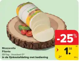Carrefour Mozzarella Filante aanbieding