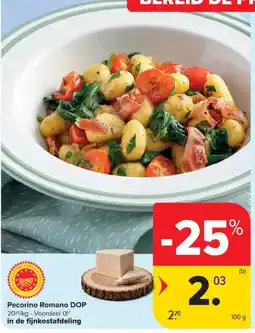 Carrefour Pecorino Romano DOP aanbieding