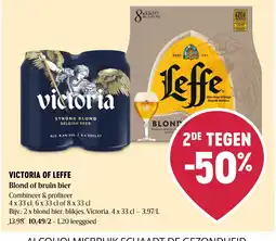 Delhaize Victoria of Leffe aanbieding