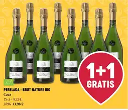 Delhaize Perelada - brut nature bio aanbieding