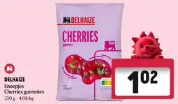 Delhaize Delhaize cherries gummies aanbieding