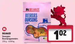Delhaize Delhaize beertjesgummies aanbieding