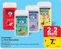 Carrefour Douchegel Le Petit Marseillais aanbieding