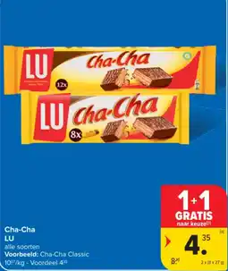 Carrefour Cha-Cha LU aanbieding