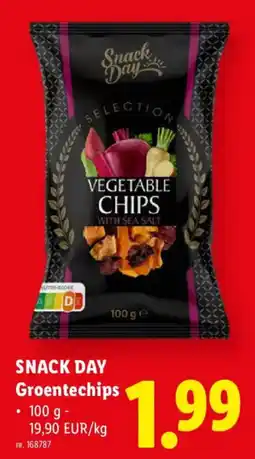 Lidl Snack Day Groentechips aanbieding