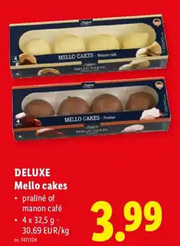 Lidl Deluxe mello cakes aanbieding