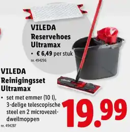 Lidl Vileda reinigingsset ultramax aanbieding