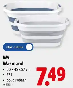 Lidl Wasmand aanbieding