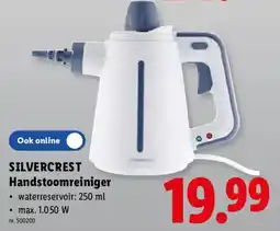 Lidl Silvercrest handstoomreiniger aanbieding