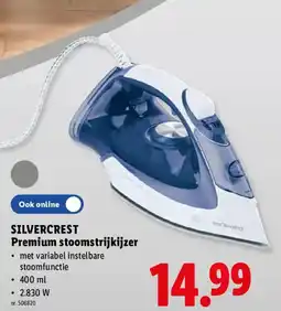 Lidl silvercrest premium stoomstrijkijzer aanbieding