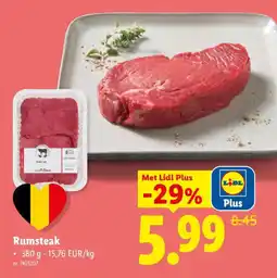 Lidl Rumsteak aanbieding
