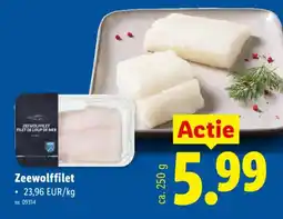 Lidl Zee Wolfffilet aanbieding
