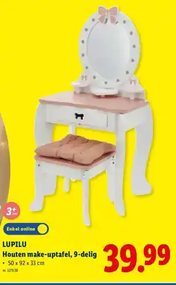 Lidl Lupilu Houten make-up tafel aanbieding
