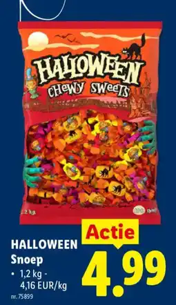 Lidl Halloween snoep aanbieding