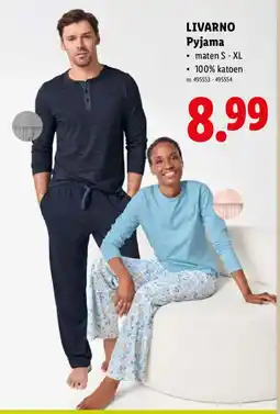 Lidl Pyjama aanbieding