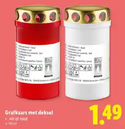 Lidl Grafkaars met deksel aanbieding