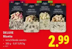 Lidl Deluxe Risotto aanbieding