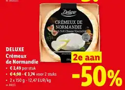 Lidl Deluxe Crèmeux de Normandie aanbieding