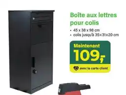 Van Cranenbroek Boîte aux lettres pour colis aanbieding