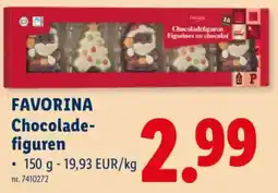 Lidl Favorina chocolade-figuren aanbieding