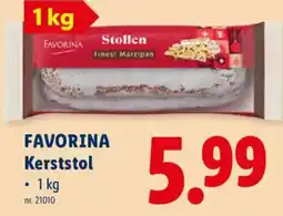 Lidl Favorina Kerststol aanbieding