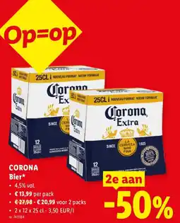 Lidl Corona Bier aanbieding