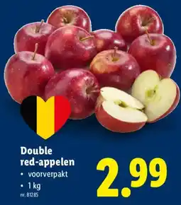 Lidl Double red-appelen aanbieding