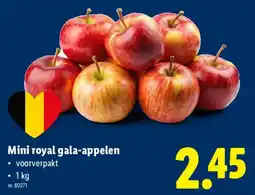Lidl Mini royal gala-appelen aanbieding