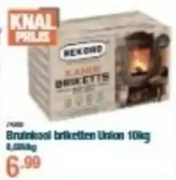 Cevo Bruinkool briketten Union aanbieding
