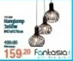 Cevo Hanglamp 3x50w aanbieding