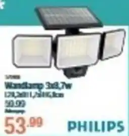 Cevo Wandlamp 3x8,7w aanbieding