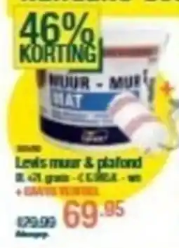 Cevo Levis muur & plafond aanbieding