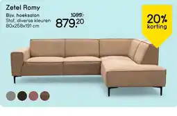 Leen Bakker Zetel Romy aanbieding