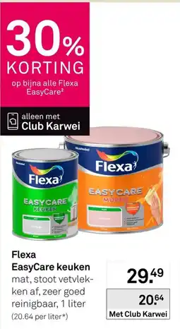 Karwei Flexa EasyCare keuken aanbieding