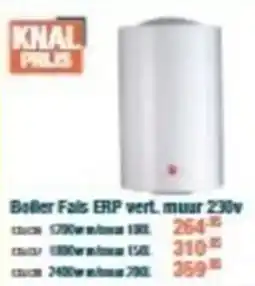 Cevo Boiler Fais ERP vert muur 230v aanbieding