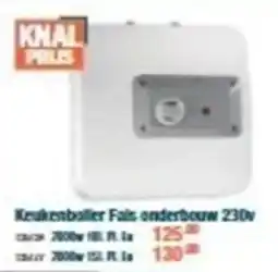 Cevo Keukenbolier Fals onderbouw 230v aanbieding
