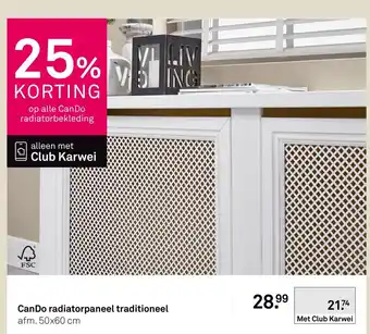 CanDo radiatorpaneel traditioneel