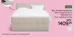 Leen Bakker Bijv. boxspring Kanso aanbieding