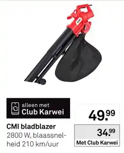 Karwei Cmi bladblazer aanbieding