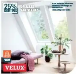 Cevo op alles van velux aanbieding