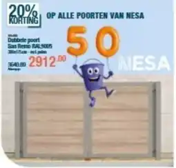 Cevo Dubbele poort aanbieding