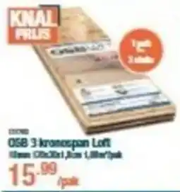 Cevo OSB 3 kronospan Loft aanbieding