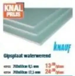 Cevo Gipsplaat waterwerend aanbieding