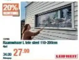 Cevo Raamwisser L tele steel aanbieding