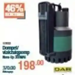 Cevo Dompel/vlachtpomp ibra-up 20m3 aanbieding